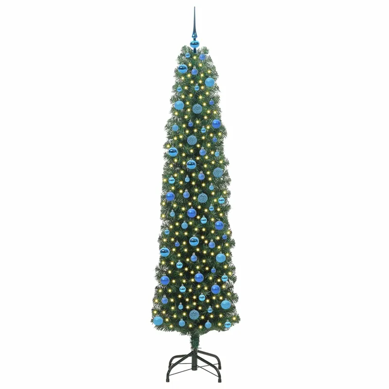 Dirbtinė Kalėdų eglutė Žalia 240 cm PVC, plienas ir plastikas