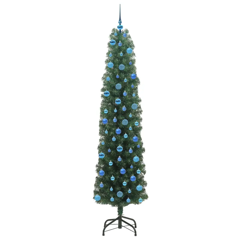 Dirbtinė Kalėdų eglutė Žalia 240 cm PVC, plienas ir plastikas
