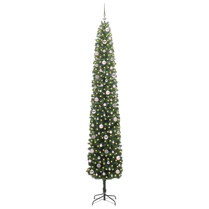 Dirbtinė Kalėdų eglutė Žalia 270 cm PVC, plienas ir plastikas