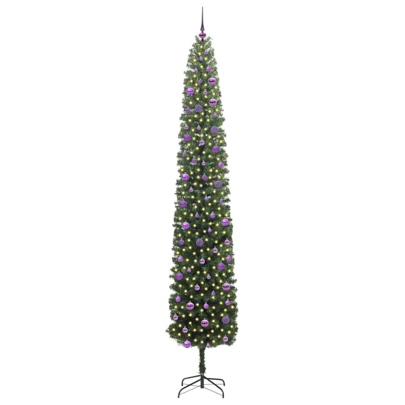 Dirbtinė Kalėdų eglutė Žalia 270 cm PVC, plienas ir plastikas