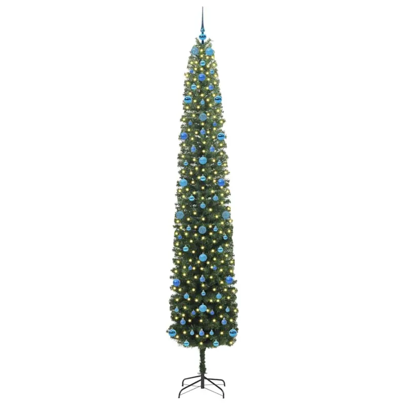 Dirbtinė Kalėdų eglutė Žalia 270 cm PVC, plienas ir plastikas