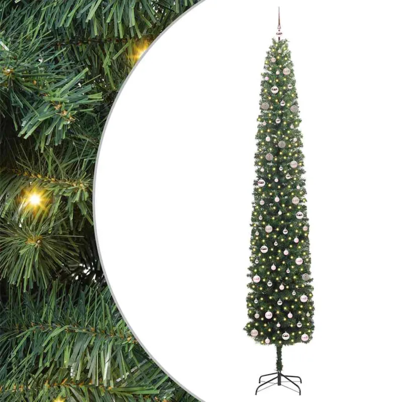 Dirbtinė Kalėdų eglutė Žalia 300 cm PVC, plienas ir plastikas