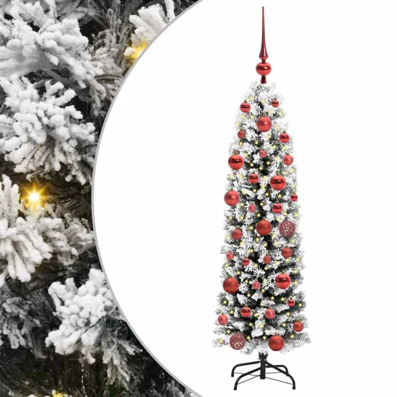 Dirbtinė Kalėdų eglutė Žalia 150 cm PVC, plienas ir plastikas