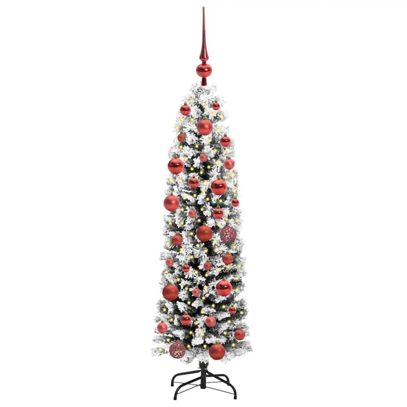 Dirbtinė Kalėdų eglutė Žalia 150 cm PVC, plienas ir plastikas