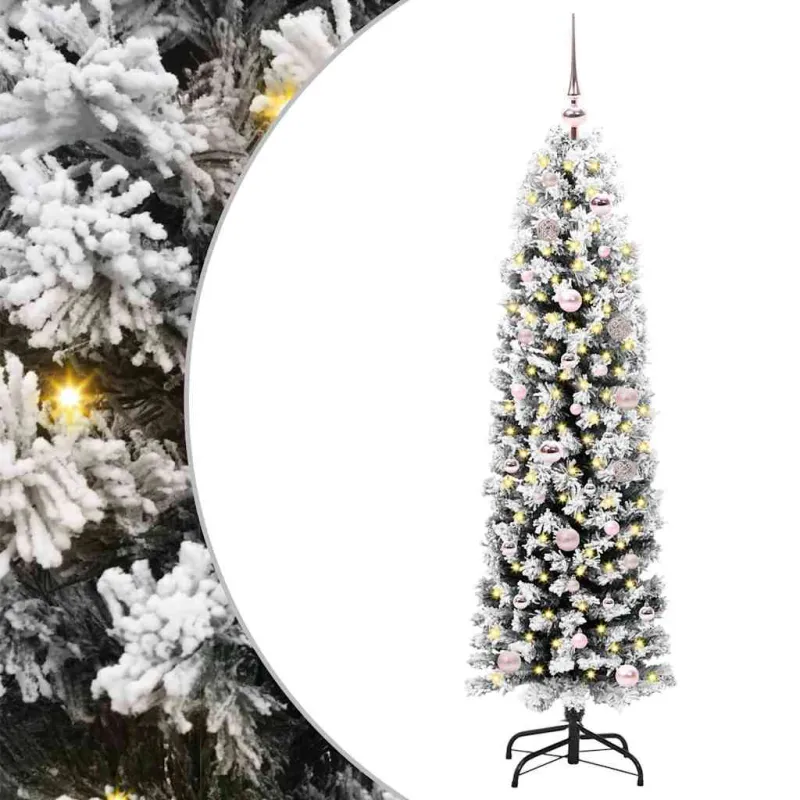Dirbtinė Kalėdų eglutė Žalia 150 cm PVC, plienas ir plastikas