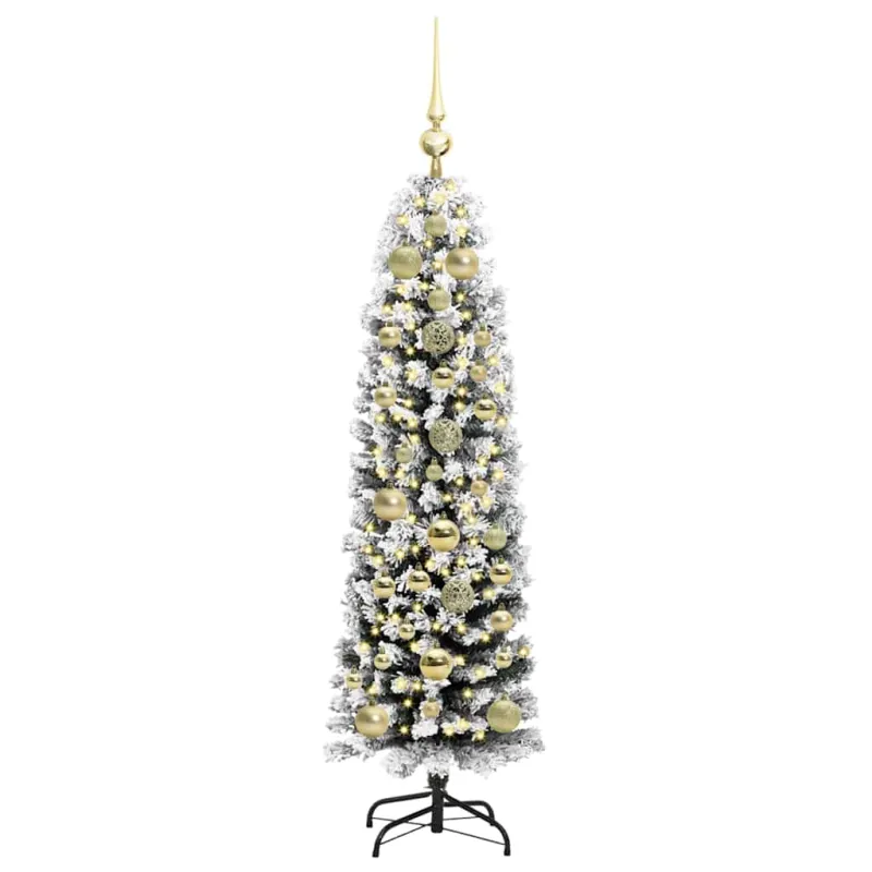 Dirbtinė Kalėdų eglutė Žalia 150 cm PVC, plienas ir plastikas
