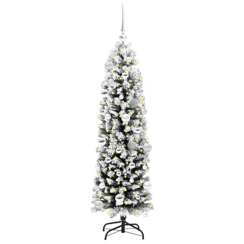 Dirbtinė Kalėdų eglutė Žalia 150 cm PVC, plienas ir plastikas