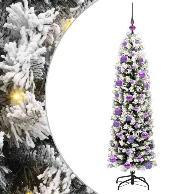 Dirbtinė Kalėdų eglutė Žalia 150 cm PVC, plienas ir plastikas
