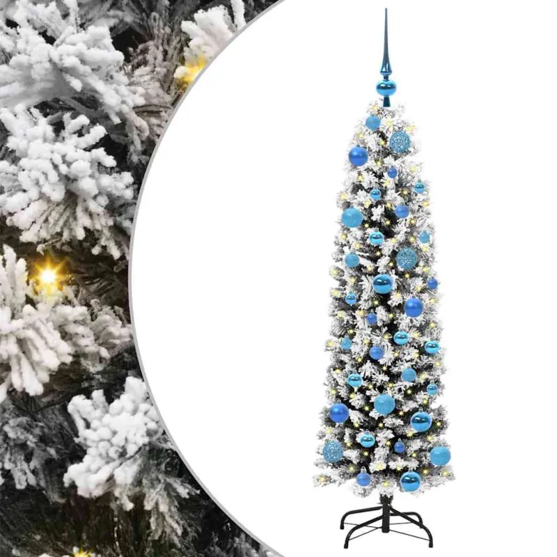 Dirbtinė Kalėdų eglutė Žalia 150 cm PVC, plienas ir plastikas