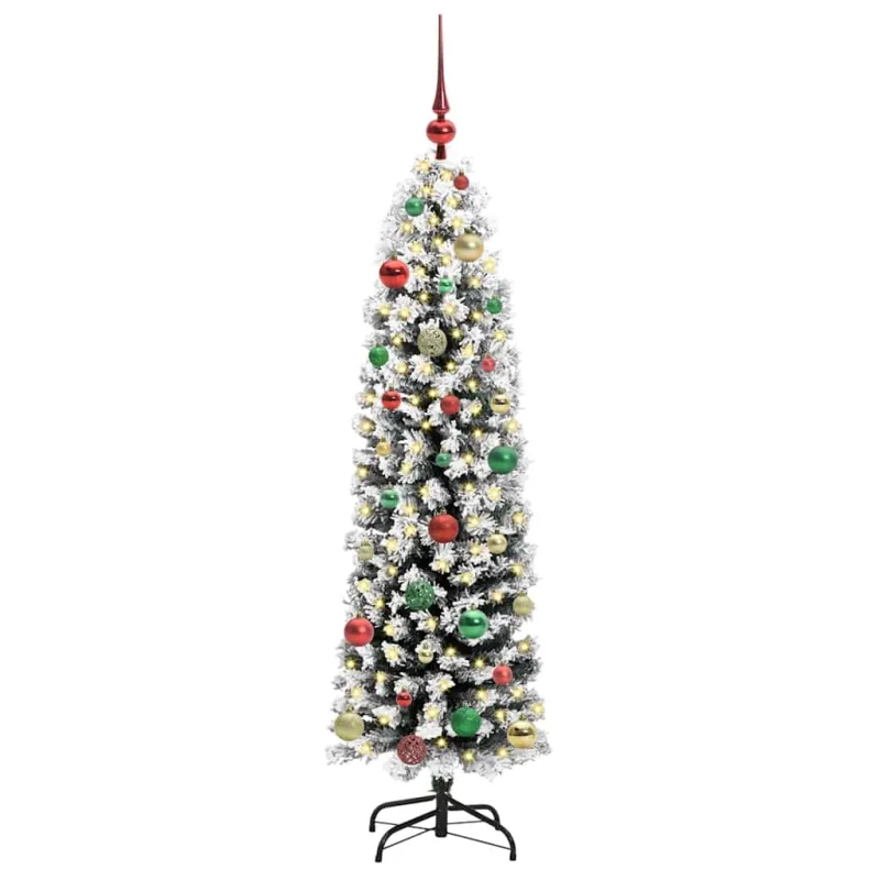 Dirbtinė Kalėdų eglutė Žalia 150 cm PVC, plienas ir plastikas