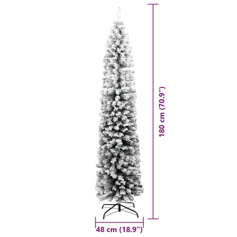 Dirbtinė Kalėdų eglutė Žalia 180 cm PVC, plienas ir plastikas