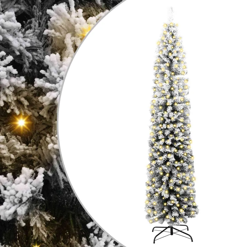Dirbtinė Kalėdų eglutė Žalia 210 cm PVC, plienas ir plastikas