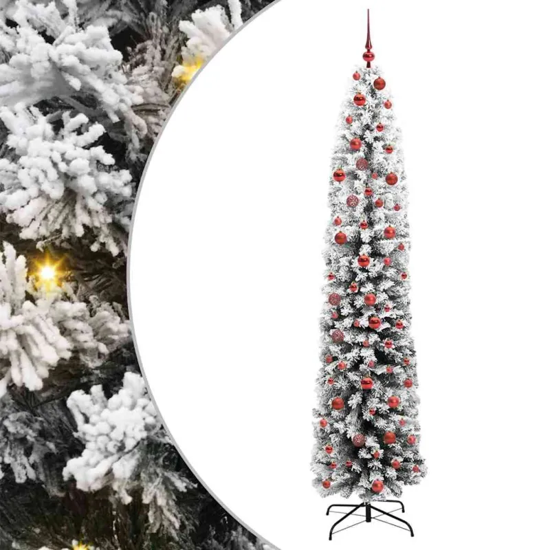 Dirbtinė Kalėdų eglutė Žalia 210 cm PVC, plienas ir plastikas