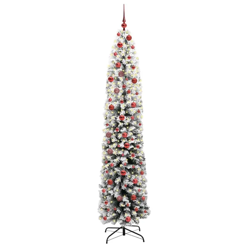 Dirbtinė Kalėdų eglutė Žalia 210 cm PVC, plienas ir plastikas