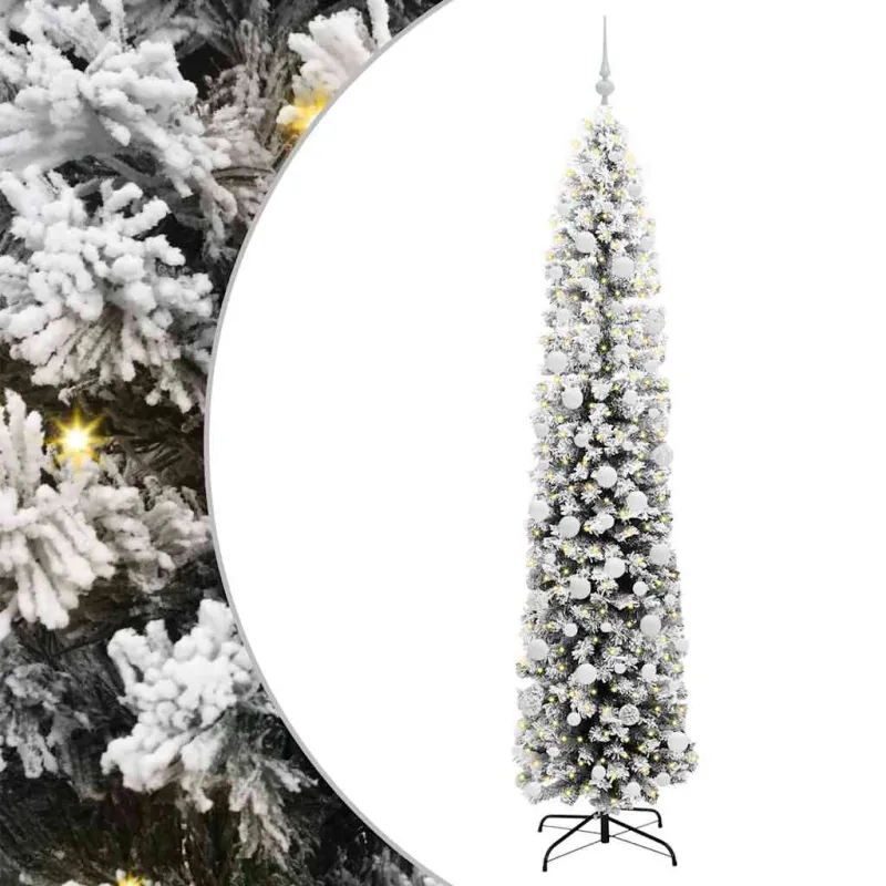 Dirbtinė Kalėdų eglutė Žalia 210 cm PVC, plienas ir plastikas