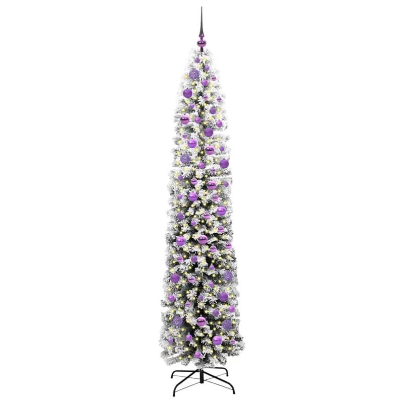 Dirbtinė Kalėdų eglutė Žalia 210 cm PVC, plienas ir plastikas