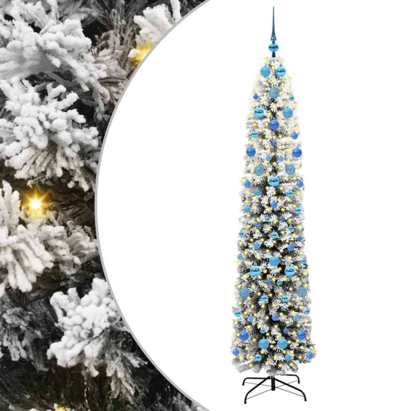 Dirbtinė Kalėdų eglutė Žalia 210 cm PVC, plienas ir plastikas