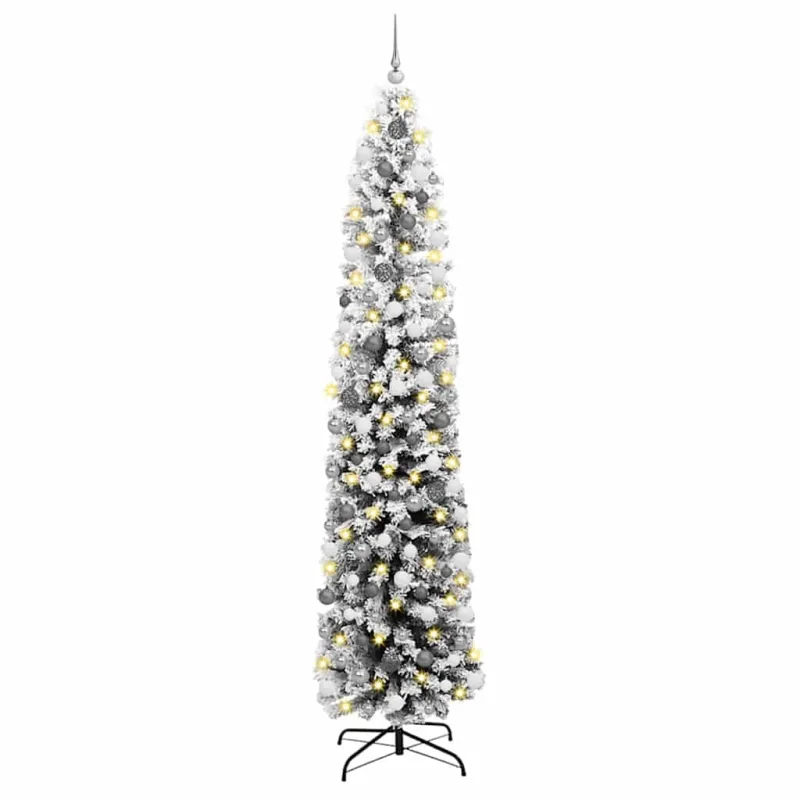 Dirbtinė Kalėdų eglutė Žalia 240 cm PVC, plienas ir plastikas