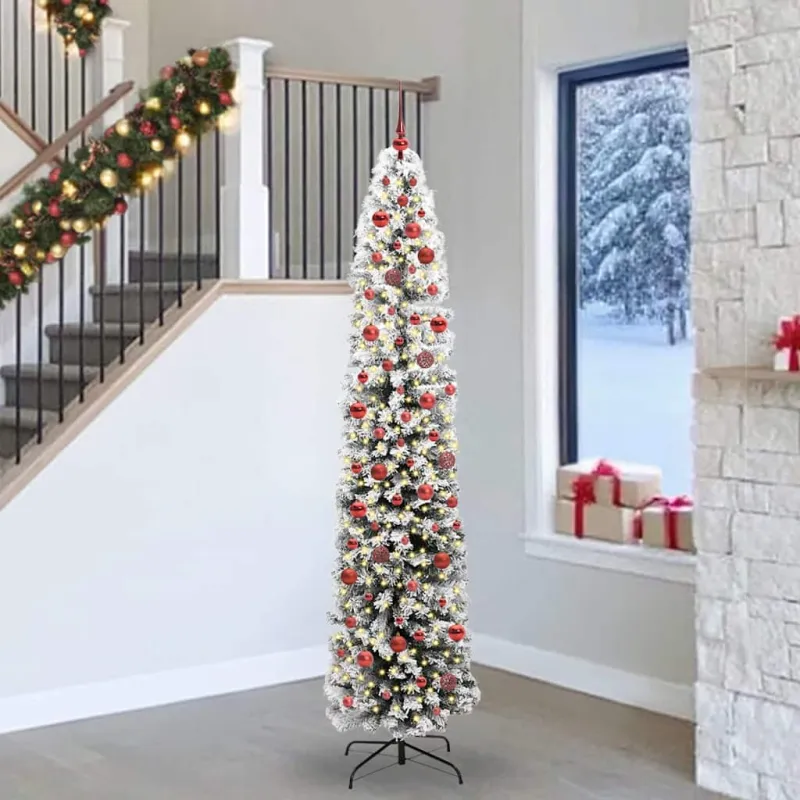Dirbtinė Kalėdų eglutė Žalia 240 cm PVC, plienas ir plastikas