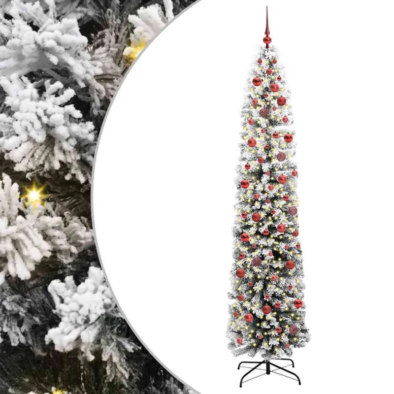 Dirbtinė Kalėdų eglutė Žalia 240 cm PVC, plienas ir plastikas