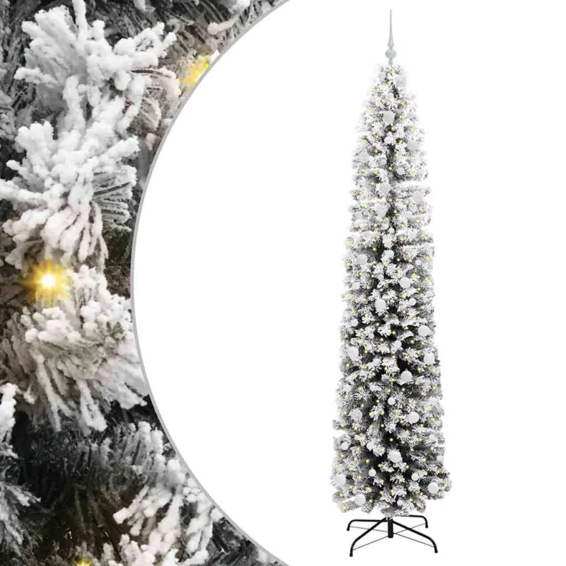 Dirbtinė Kalėdų eglutė Žalia 240 cm PVC, plienas ir plastikas