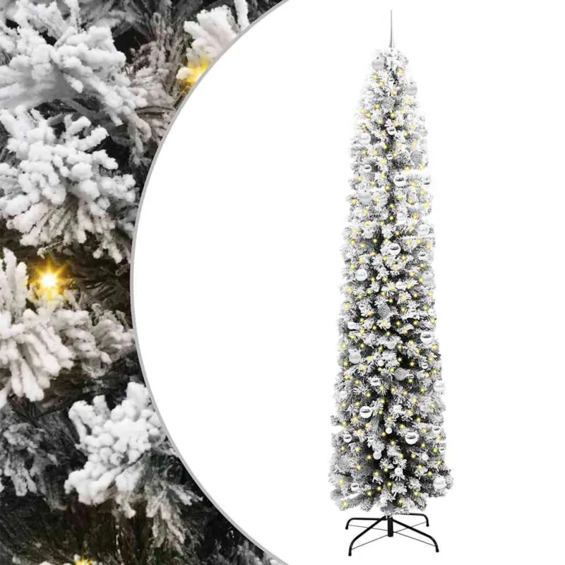 Dirbtinė Kalėdų eglutė Žalia 240 cm PVC, plienas ir plastikas