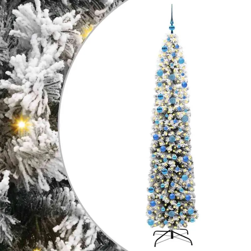 Dirbtinė Kalėdų eglutė Žalia 240 cm PVC, plienas ir plastikas