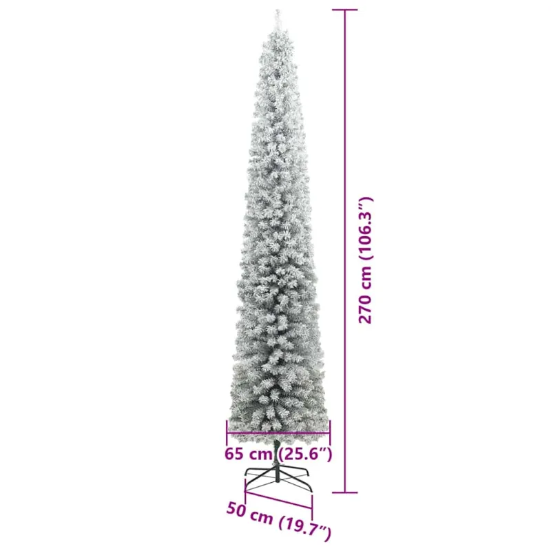 Dirbtinė Kalėdų eglutė Žalia 270 cm PVC, plienas ir plastikas