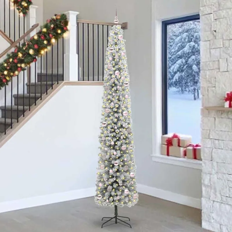 Dirbtinė Kalėdų eglutė Žalia 270 cm PVC, plienas ir plastikas