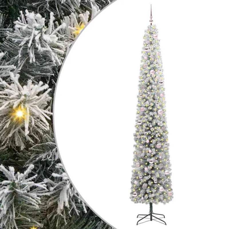 Dirbtinė Kalėdų eglutė Žalia 270 cm PVC, plienas ir plastikas