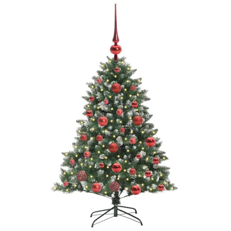Dirbtinė Kalėdų eglutė Žalia 120 cm PVC, plastikas ir plienas