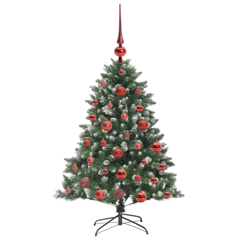 Dirbtinė Kalėdų eglutė Žalia 120 cm PVC, plastikas ir plienas