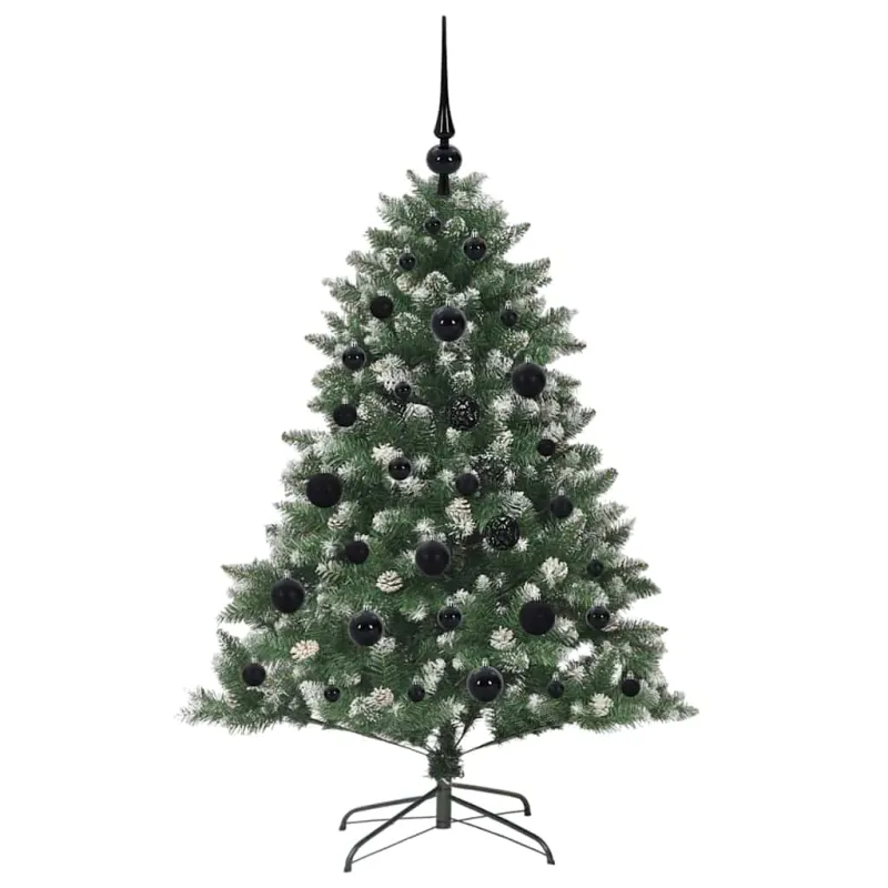 Dirbtinė Kalėdų eglutė Žalia 120 cm PVC, plastikas ir plienas