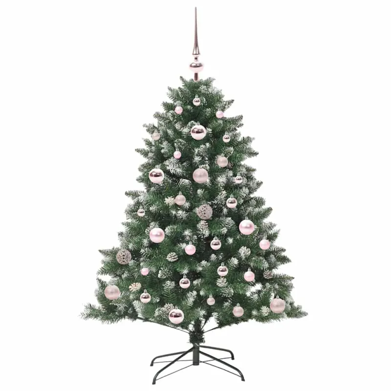 Dirbtinė Kalėdų eglutė Žalia 120 cm PVC, plastikas ir plienas
