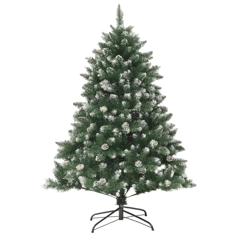 Dirbtinė Kalėdų eglutė Žalia 120 cm PVC, plastikas ir plienas