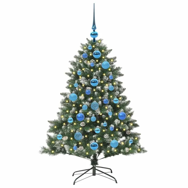 Dirbtinė Kalėdų eglutė Žalia 120 cm PVC, plastikas ir plienas