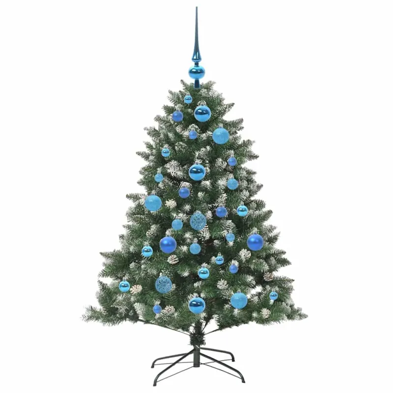 Dirbtinė Kalėdų eglutė Žalia 120 cm PVC, plastikas ir plienas