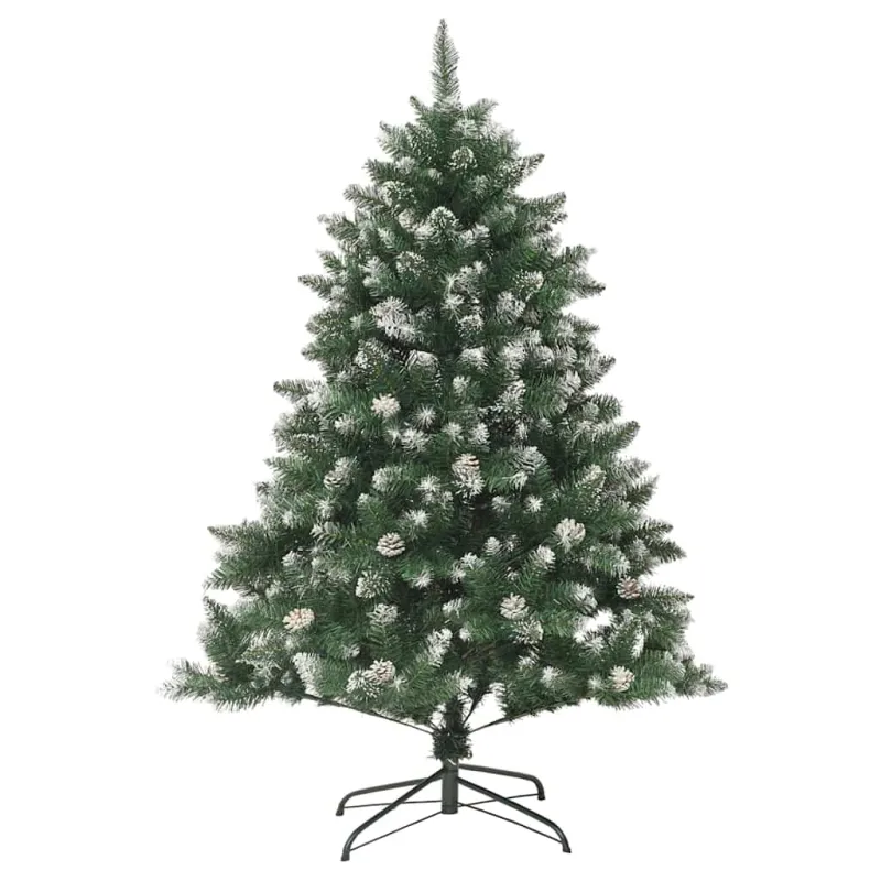Dirbtinė Kalėdų eglutė Žalia 150 cm PVC, plastikas ir plienas