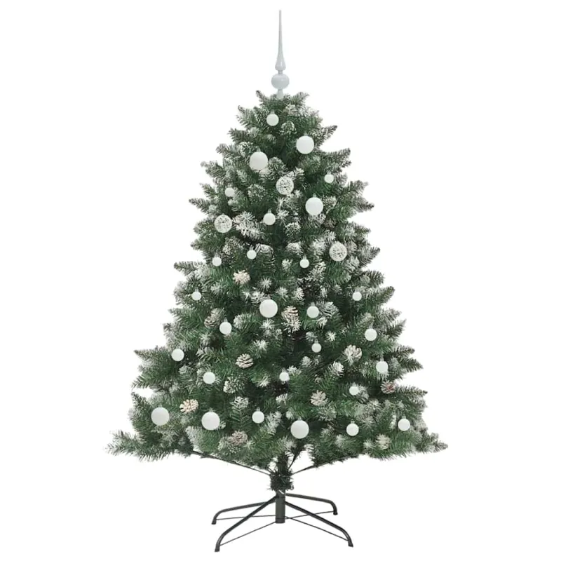 Dirbtinė Kalėdų eglutė Žalia 150 cm PVC, plastikas ir plienas