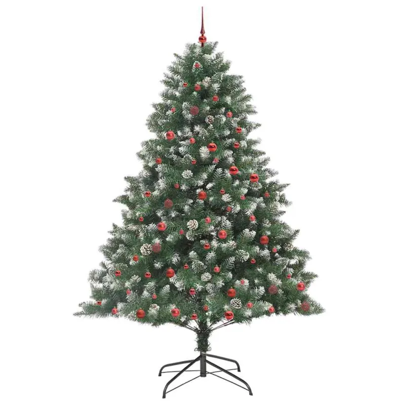 Dirbtinė Kalėdų eglutė Žalia 240 cm PVC, plastikas ir plienas