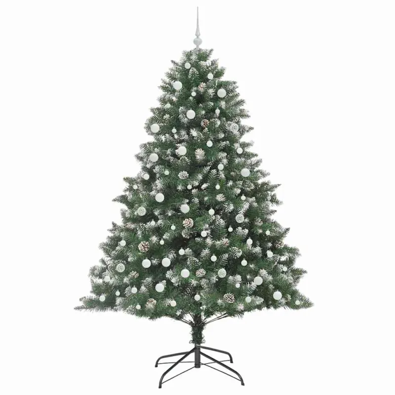 Dirbtinė Kalėdų eglutė Žalia 240 cm PVC, plastikas ir plienas