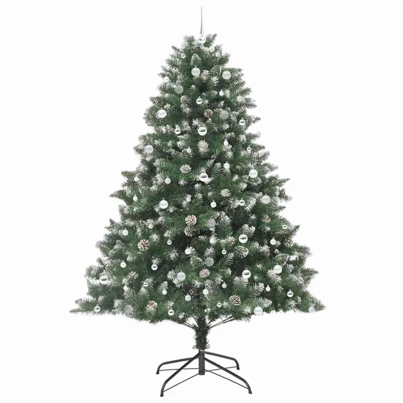 Dirbtinė Kalėdų eglutė Žalia 240 cm PVC, plastikas ir plienas