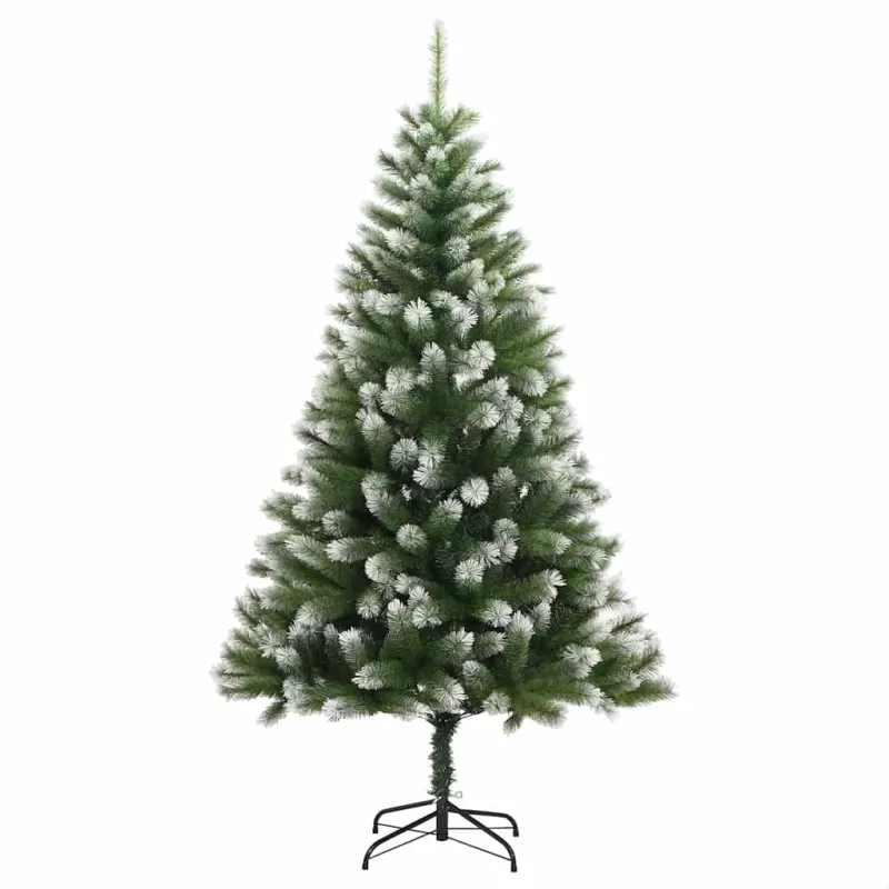 Dirbtinis Lankstus Kalėdų medis su paminkštintu sniegu 180 cm