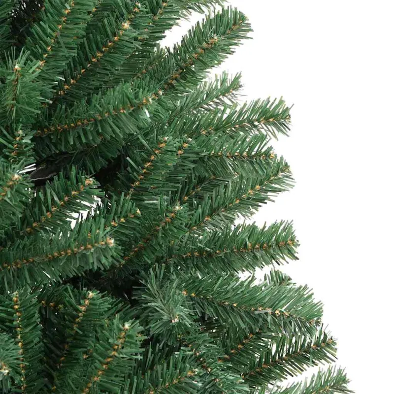 Dirbtinė Sulankstoma Kalėdų Eglutė Žalia 150 cm PVC ir metalas