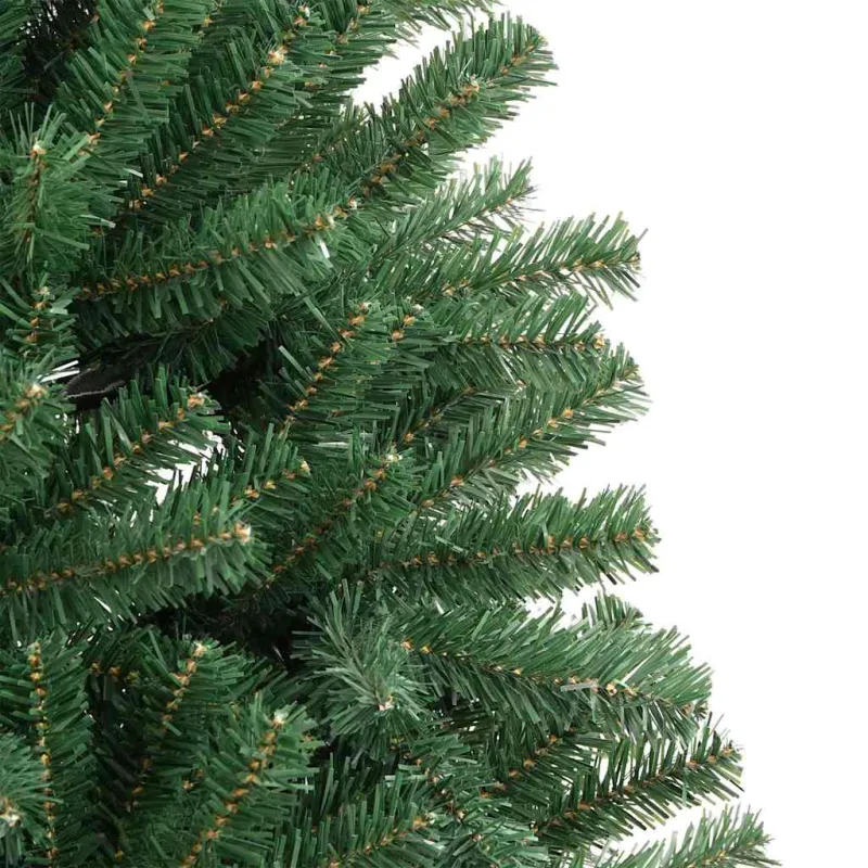Dirbtinė Sulankstoma Kalėdų Eglutė Žalia 150 cm PVC ir metalas