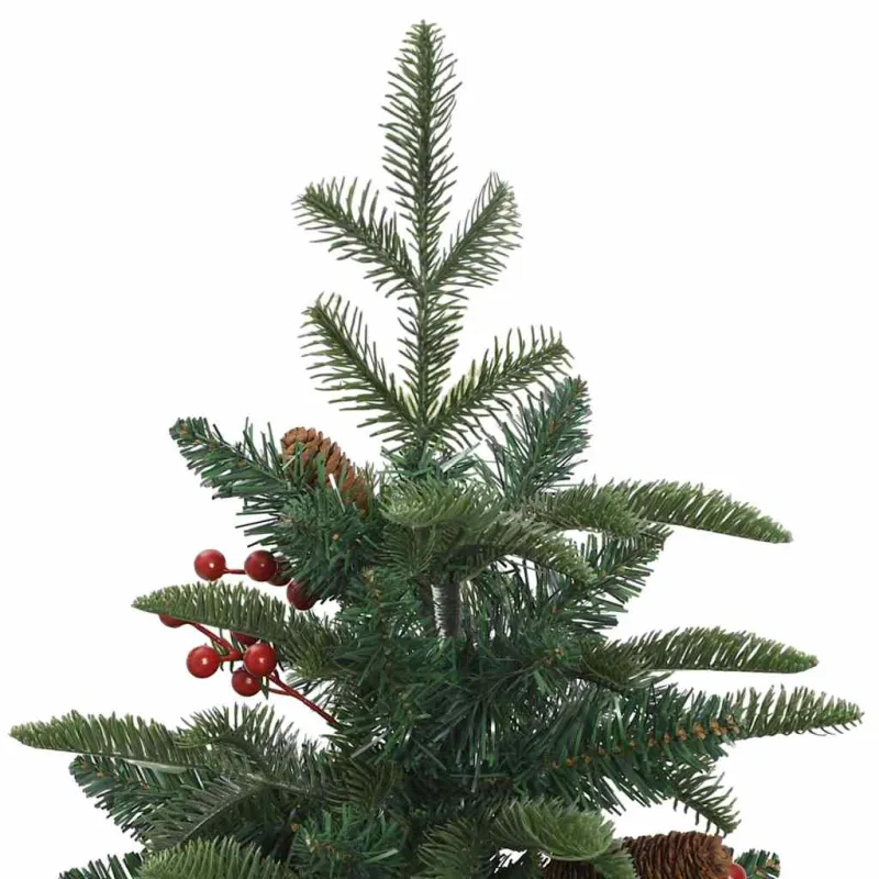 Dirbtinė Kalėdų eglutė Žalia 150 cm PVC ir Metalas ir Plastikas