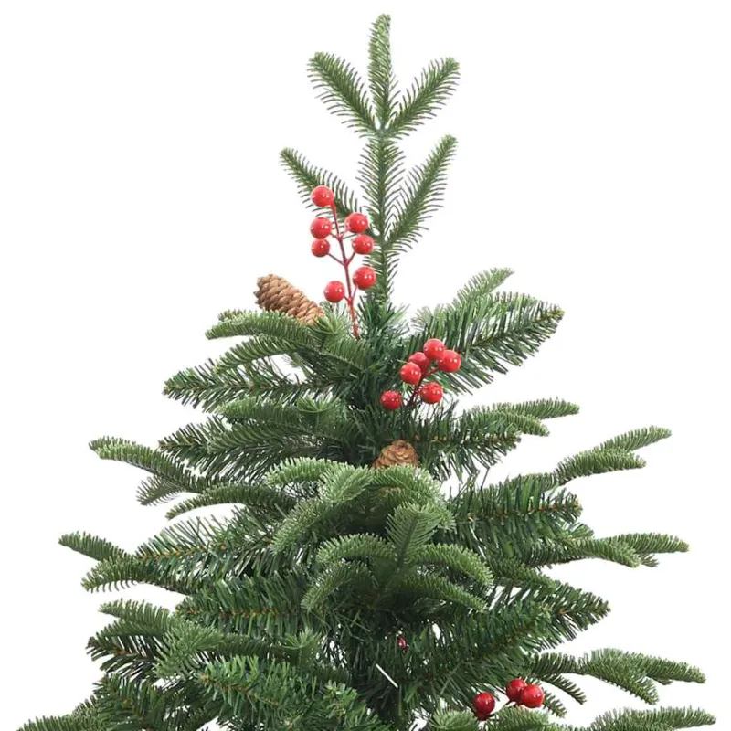 Dirbtinė Kalėdų eglutė Žalia 210 cm PVC ir Metalas ir Plastikas