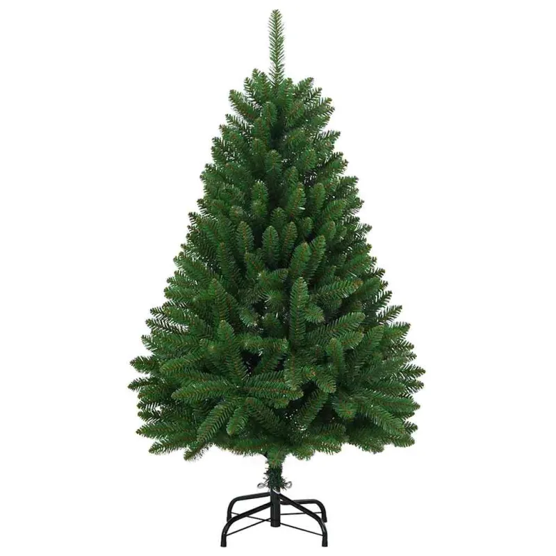 Dirbtinė Kalėdų eglutė su 150 LED Žalia 120 cm PVC ir metalas