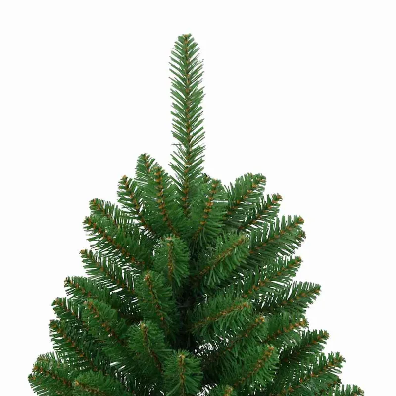 Dirbtinė Kalėdų eglutė su 150 LED Žalia 150 cm PVC ir metalas