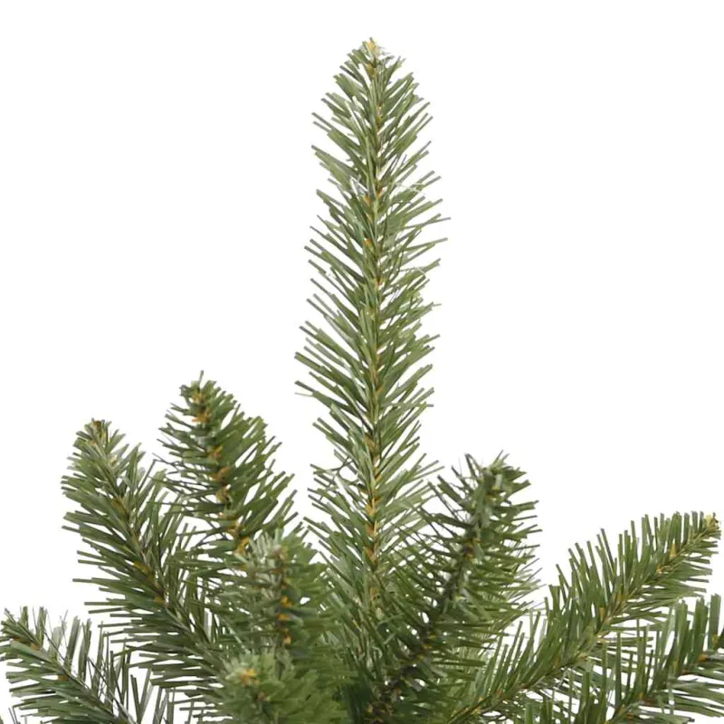Dirbtinė Kalėdų eglutė su 300 LED Žalia 210 cm PVC ir metalas